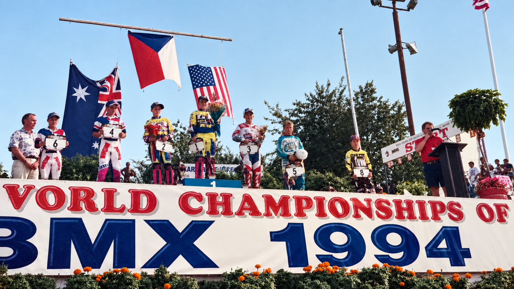BMX World Championships 1994 — podium finish